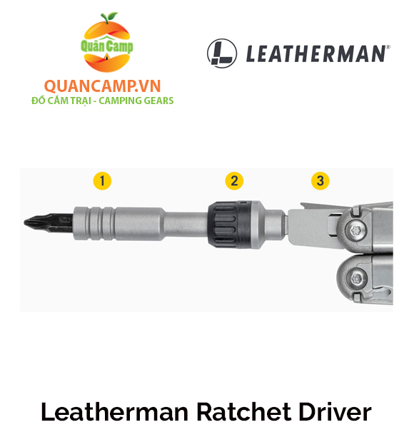 Đầu nối đa năng Leatherman Ratchet Driver