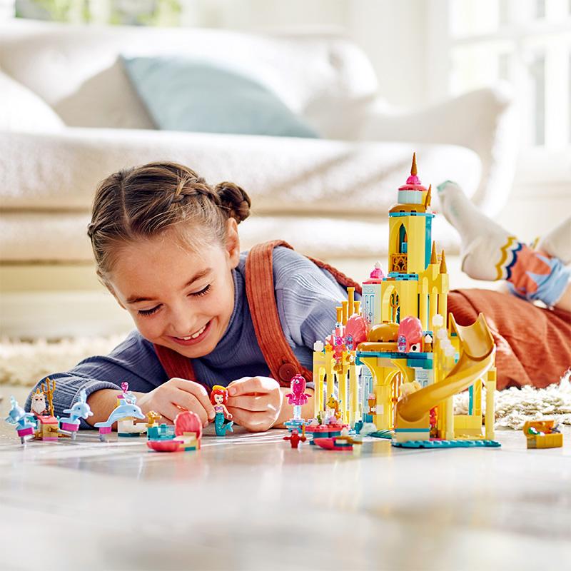 Đồ Chơi LEGO Disney Princess Lâu Đài Của Công Chúa Ariel 43207