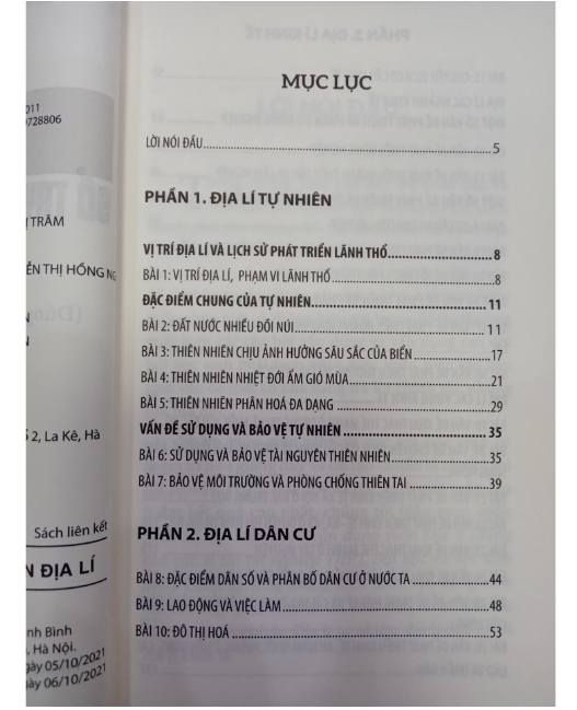 Sách - Sổ tay kiến thức vận dụng môn địa lí