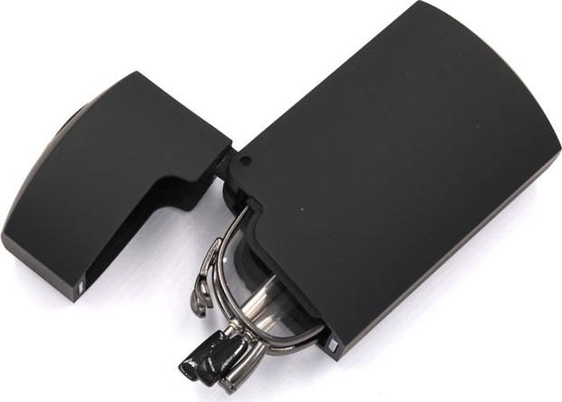 Kính lão gọng xếp 868 màu xám tròng lão 2.5 độ_nam