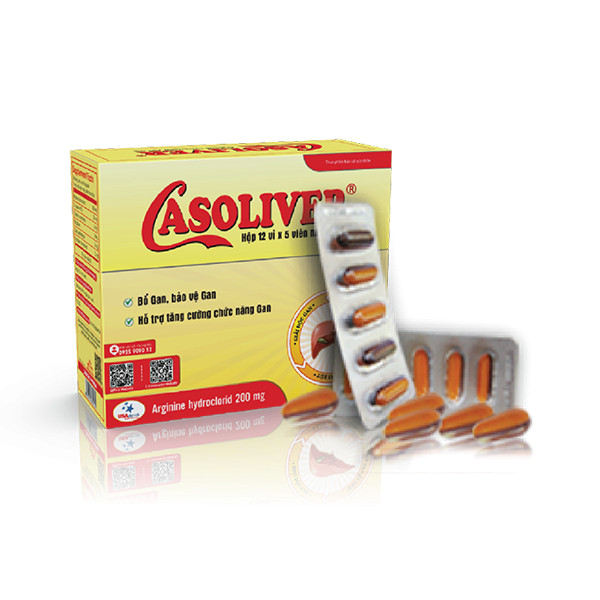 TPBVSK Viên uống bổ GAN CASOLIVER - Tăng cường chức năng gan, bảo vệ gan khỏe mạnh