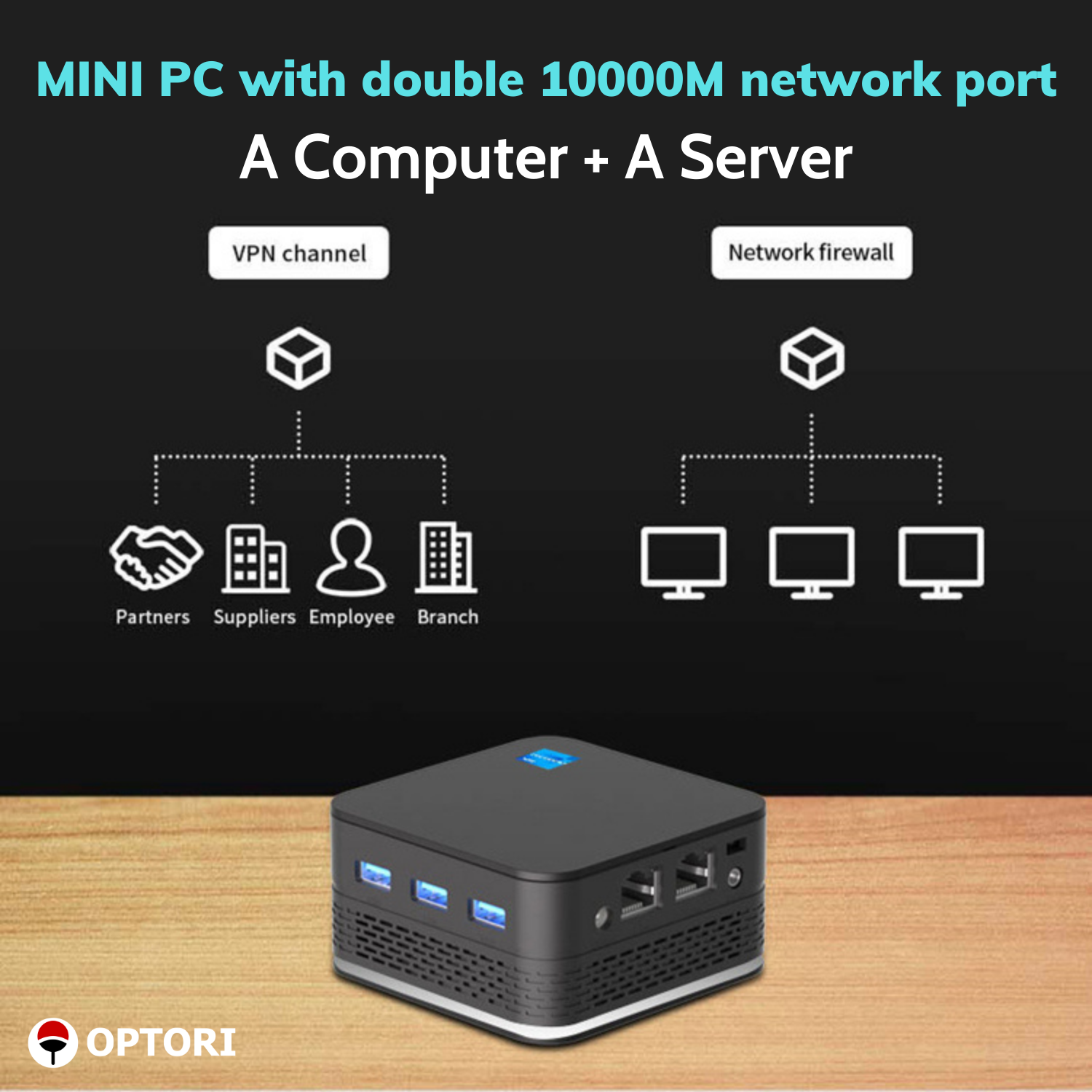 Máy tính để bàn mini – Máy chủ Server – Mini PC – Intel NUC Intel N100 (Hàng chính hãng)