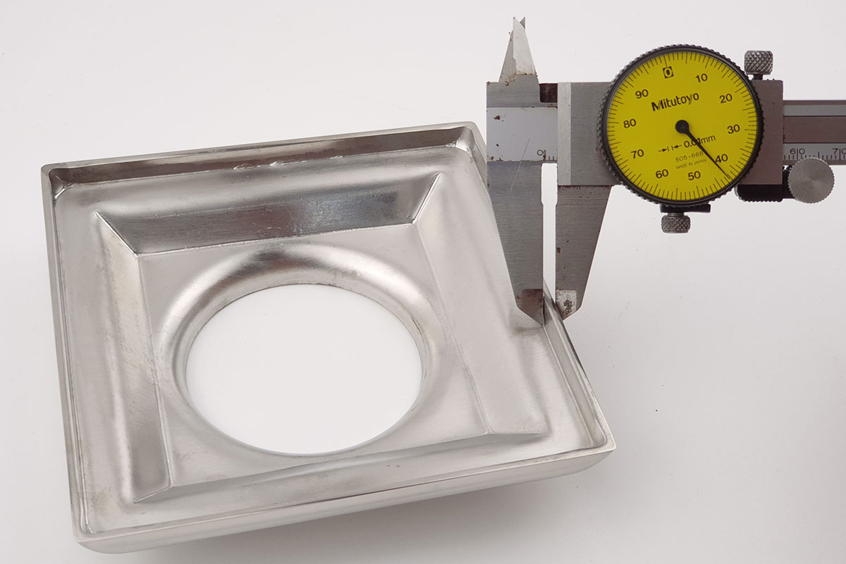 Phễu thu sàn - thoát sàn chống hôi Inox SUS 304, 10cm x 10cm Eurolife EL-HG04 ( Trắng bạc)