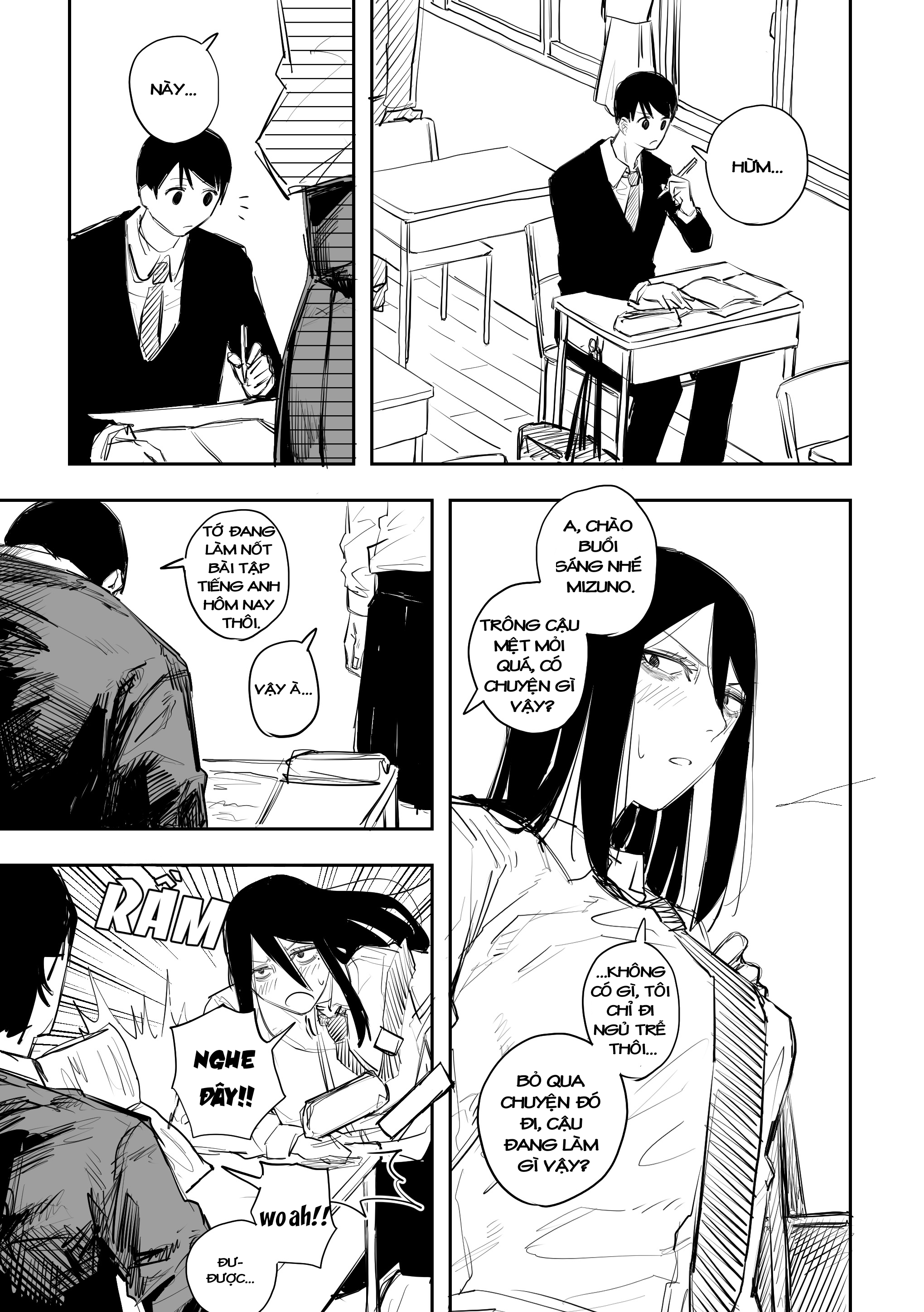 a cute girl with nasty look chapter 13 2