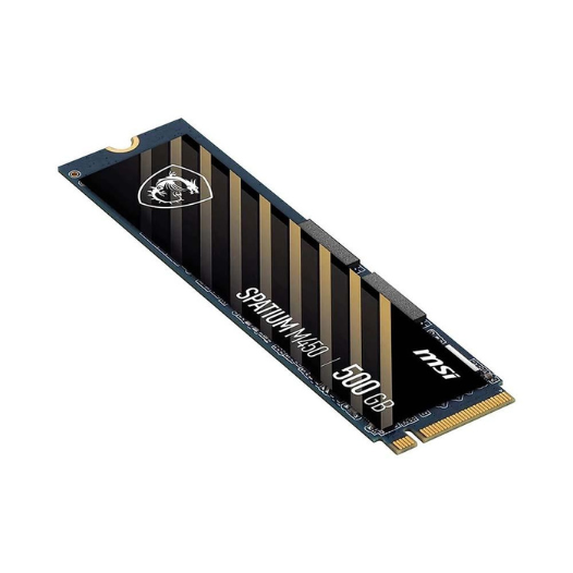 Ổ cứng SSD MSI SPATIUM M450 PCIE 4.0 NVME M.2 500GB GEN4.0 X 4 - Hàng Chính Hãng