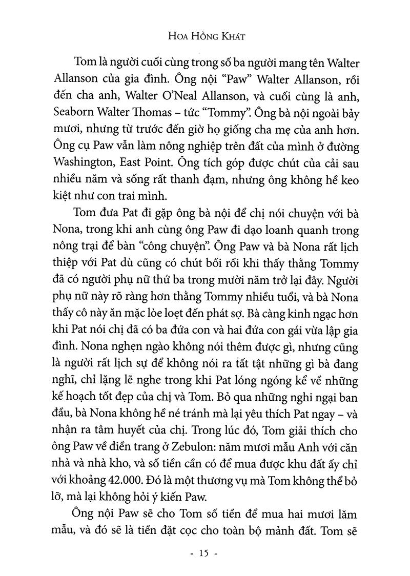 Sách Hoa Hồng Khát