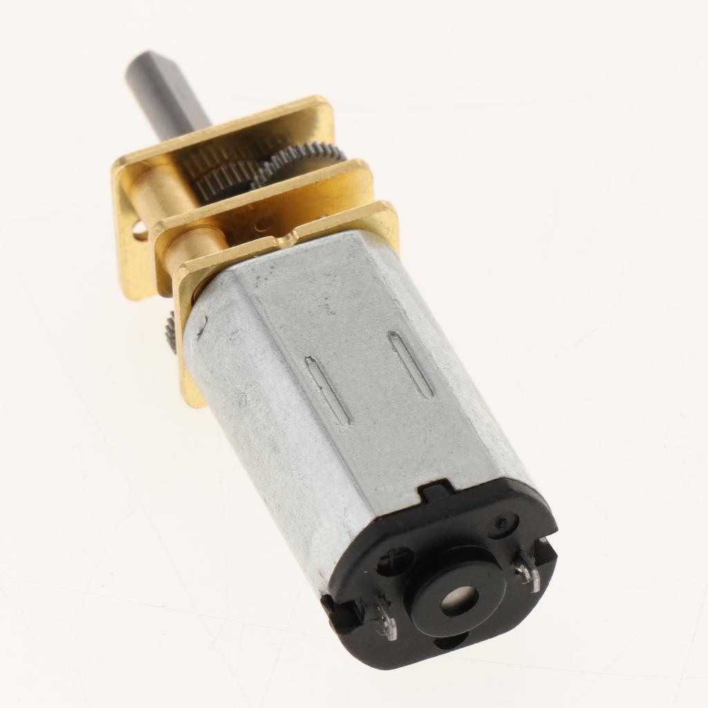 DC 12V Mô-men Xoắn Cao Con Sâu Thiên DC Hộp Số Giảm Tốc Độ Động Cơ DC