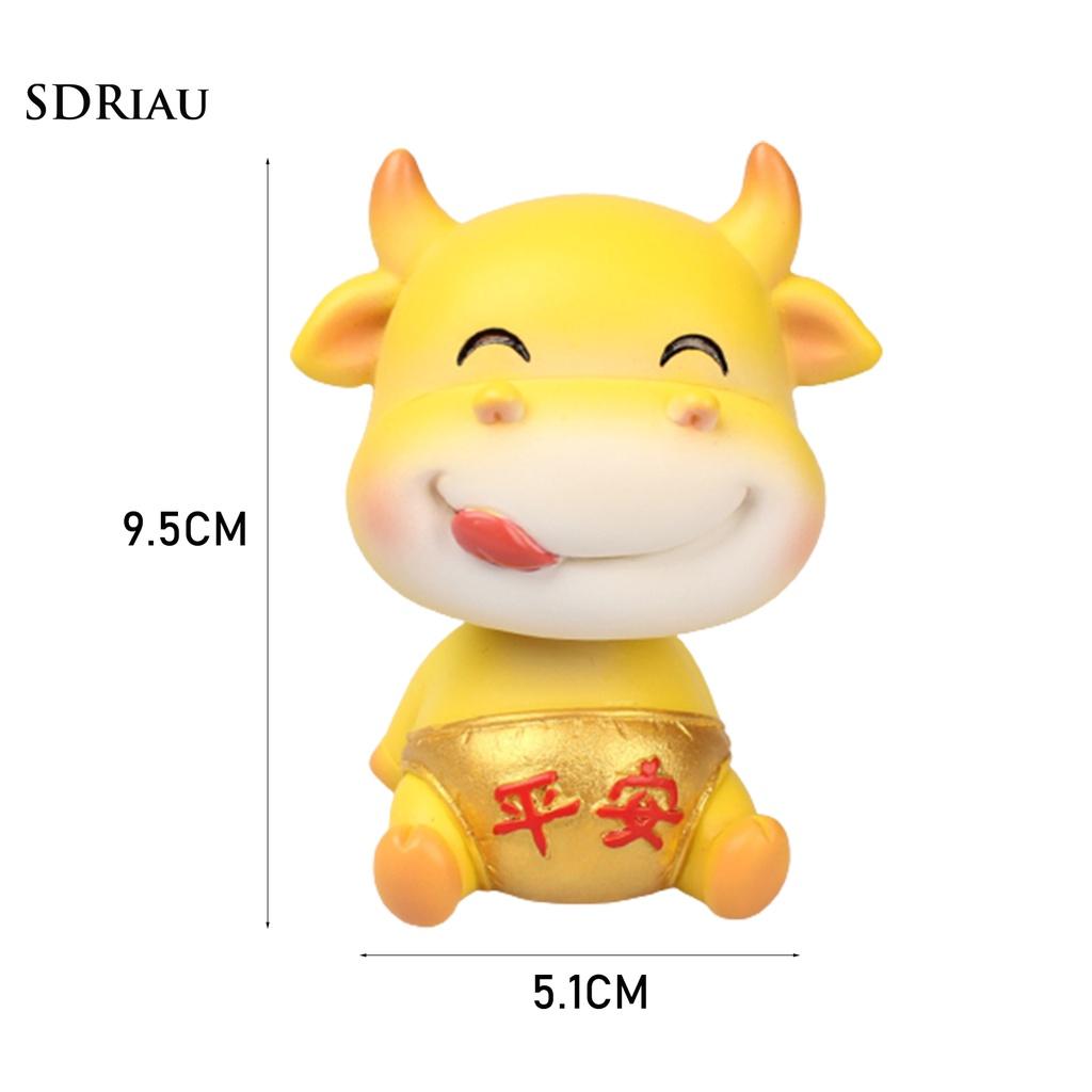 Mô Hình Đồ Chơi Xe Hơi Hoạt Hình Màu Vàng Trang Trí Bảng Điều Khiển