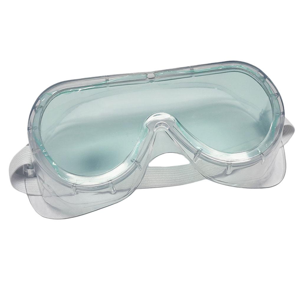 Men Women Windproof Safety Goggles Anti-Fog Lab Eyewear Glasses Sleeve New