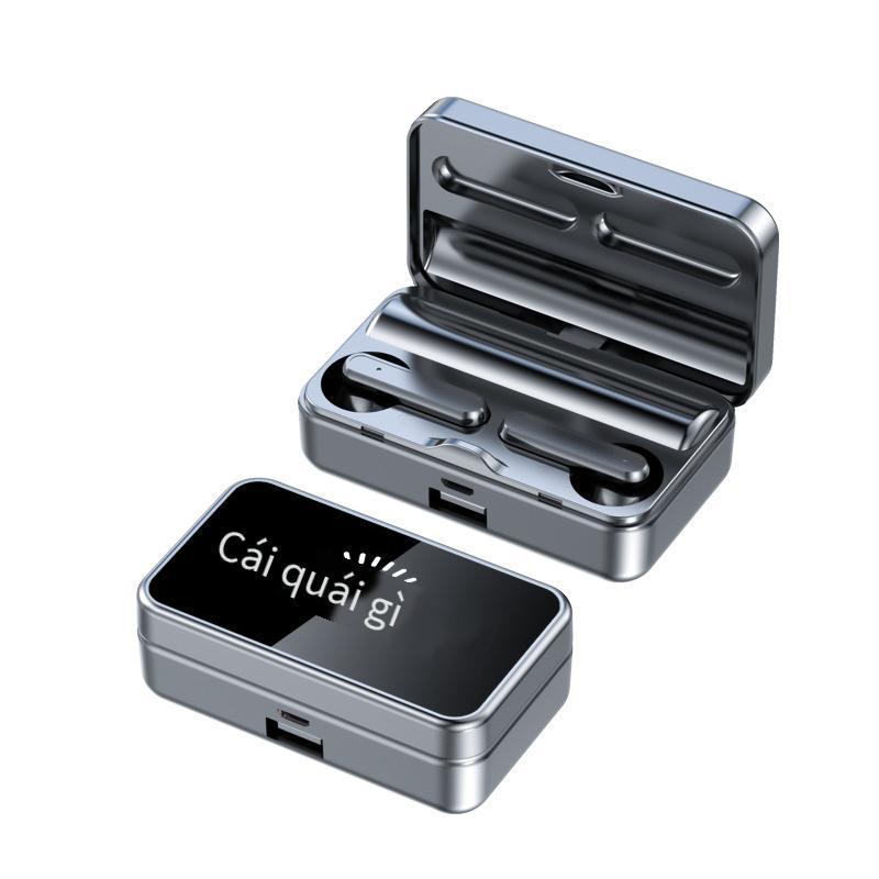 Đảm bảo chất lượng nổ S20 QB20 tai nghe bluetooth TWS gương không dây màn hình hiển thị kỹ thuật số tai nghe bluetooth thể thao bán trong tai