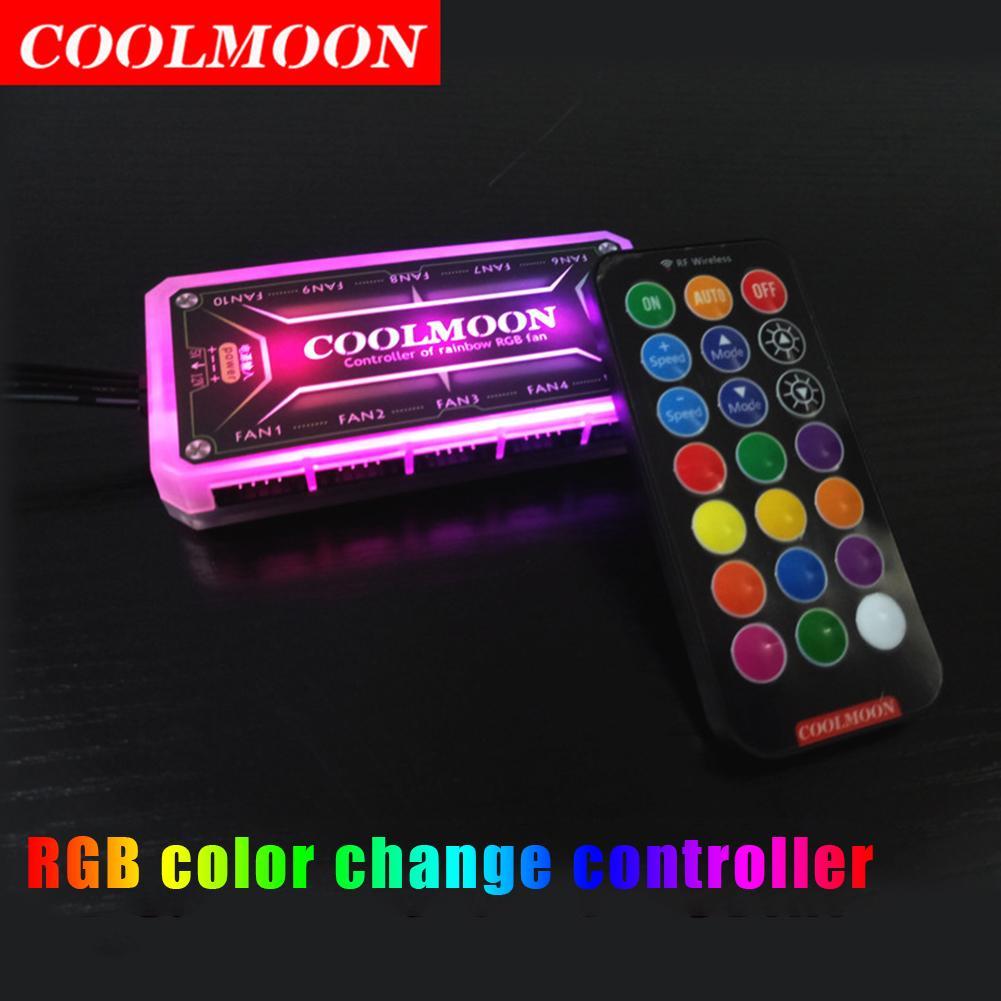 Bộ điều khiển từ xa RGB RGB DC12V 5A LED MÀU SẮC THÔNG MINH THÔNG MINH W/10 PCS 6PIN POR
