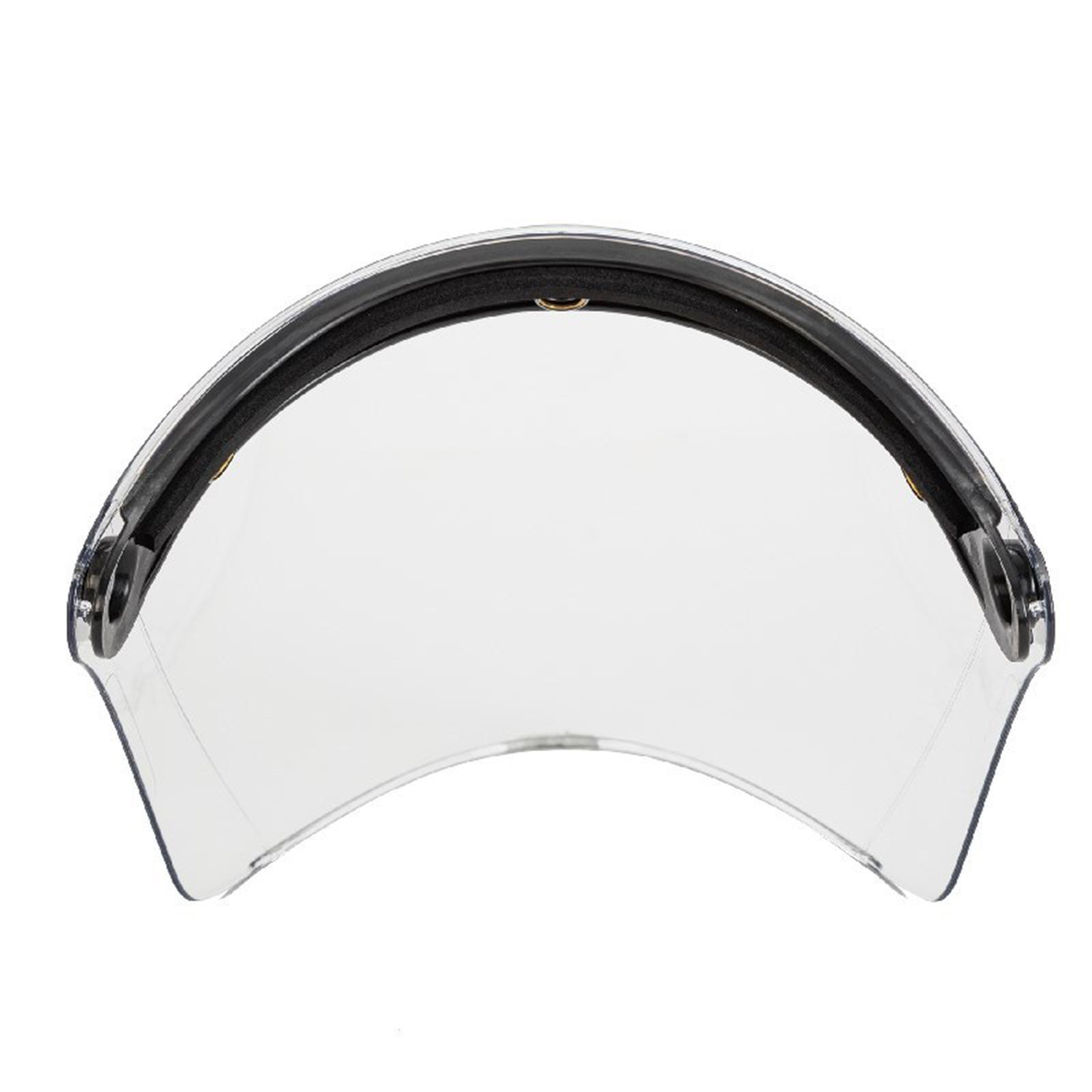 Visor High Strength PC Lens Windproof Sun Shield for 3-Snap Anti-Fog