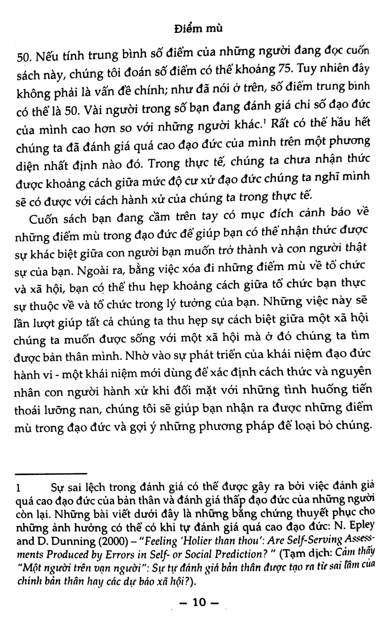 Sách Điểm Mù (Tái Bản)