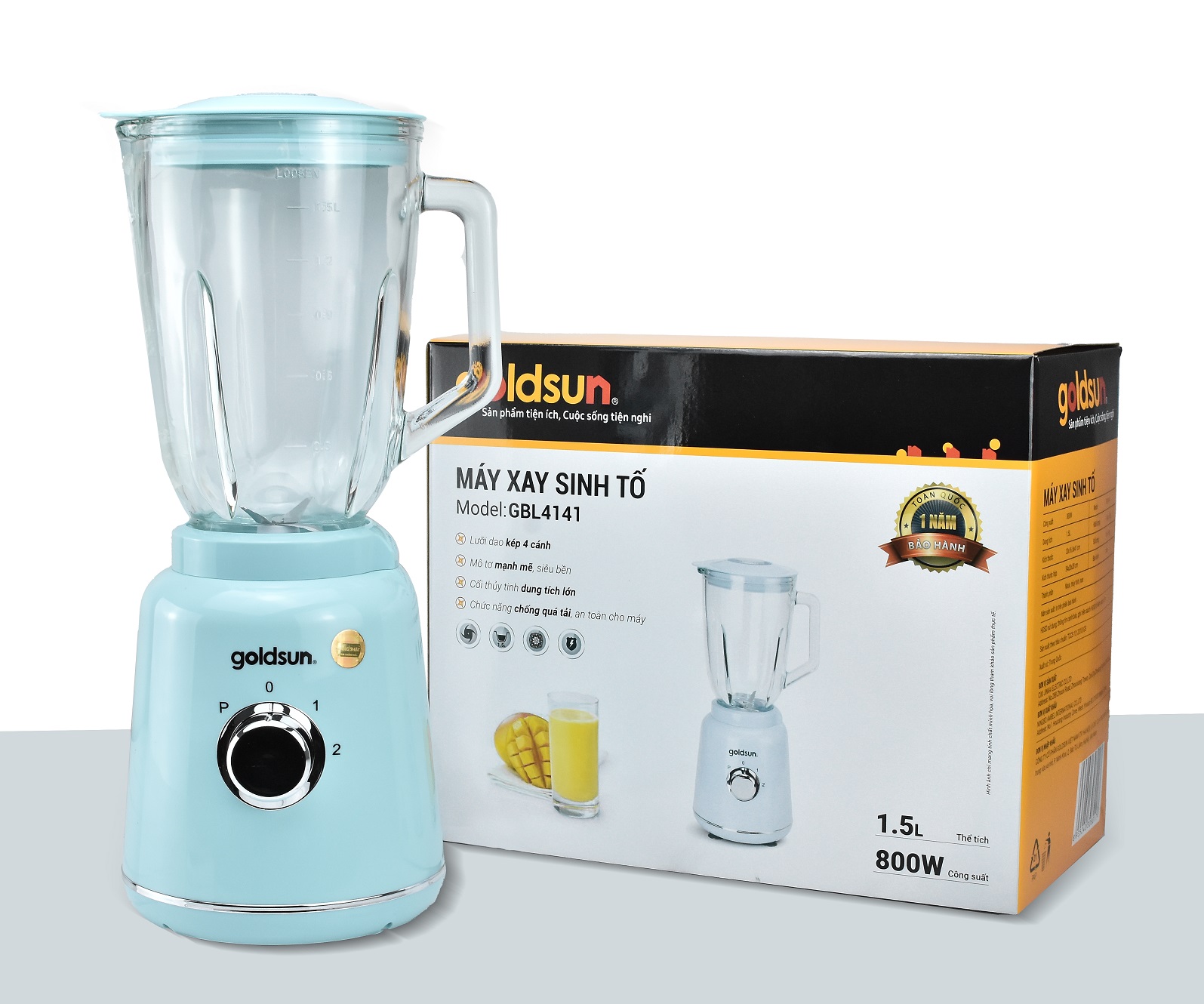 Máy xay sinh tố Goldsun GBL4141 - Hàng chính hãng