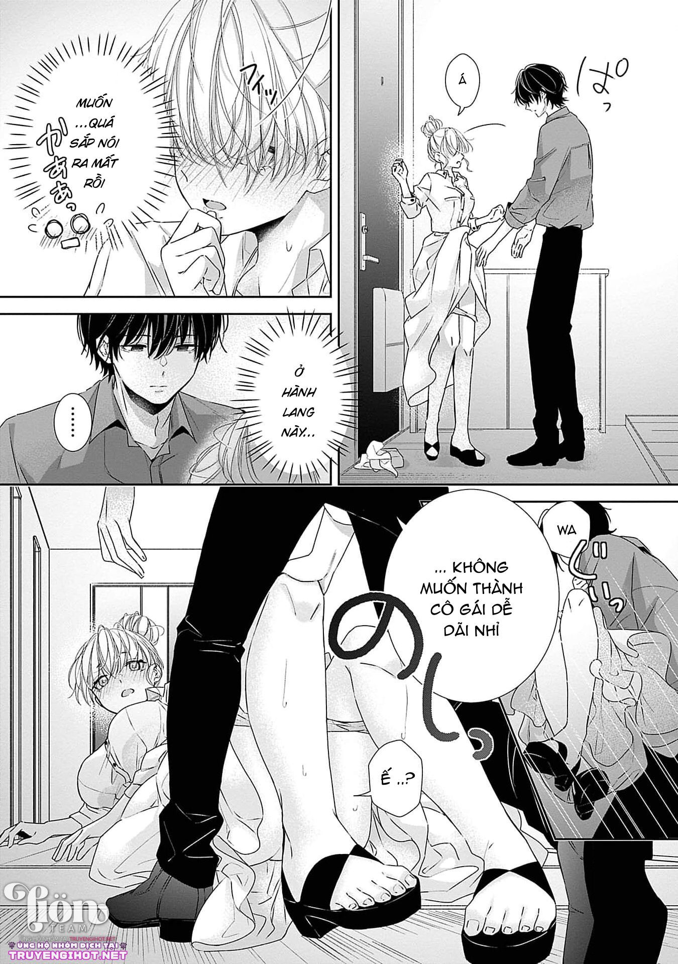 [18+] bị em trai nhà bên dụ dỗ rồi!!! chapter 9.1 10