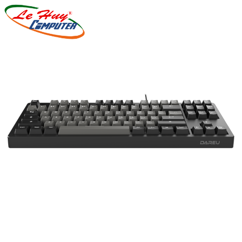Bàn phím cơ Gaming DAREU EK87 v2 Gray Black Dream Switch - Hàng chính hãng