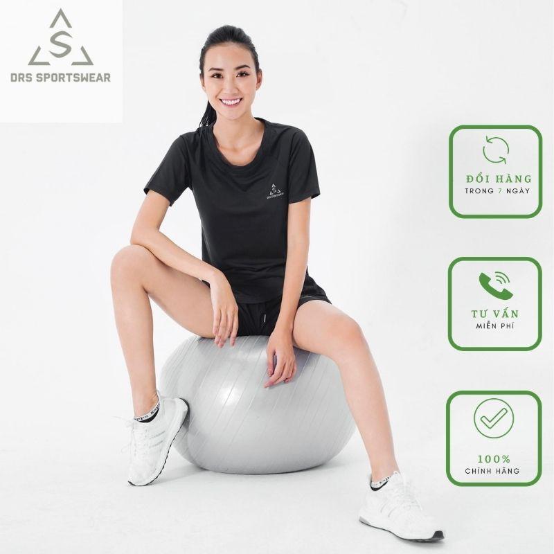 Áo thun tập gym DRS, cộc tay form thoải mái thoáng mát, thấm hút tốt.DRN06