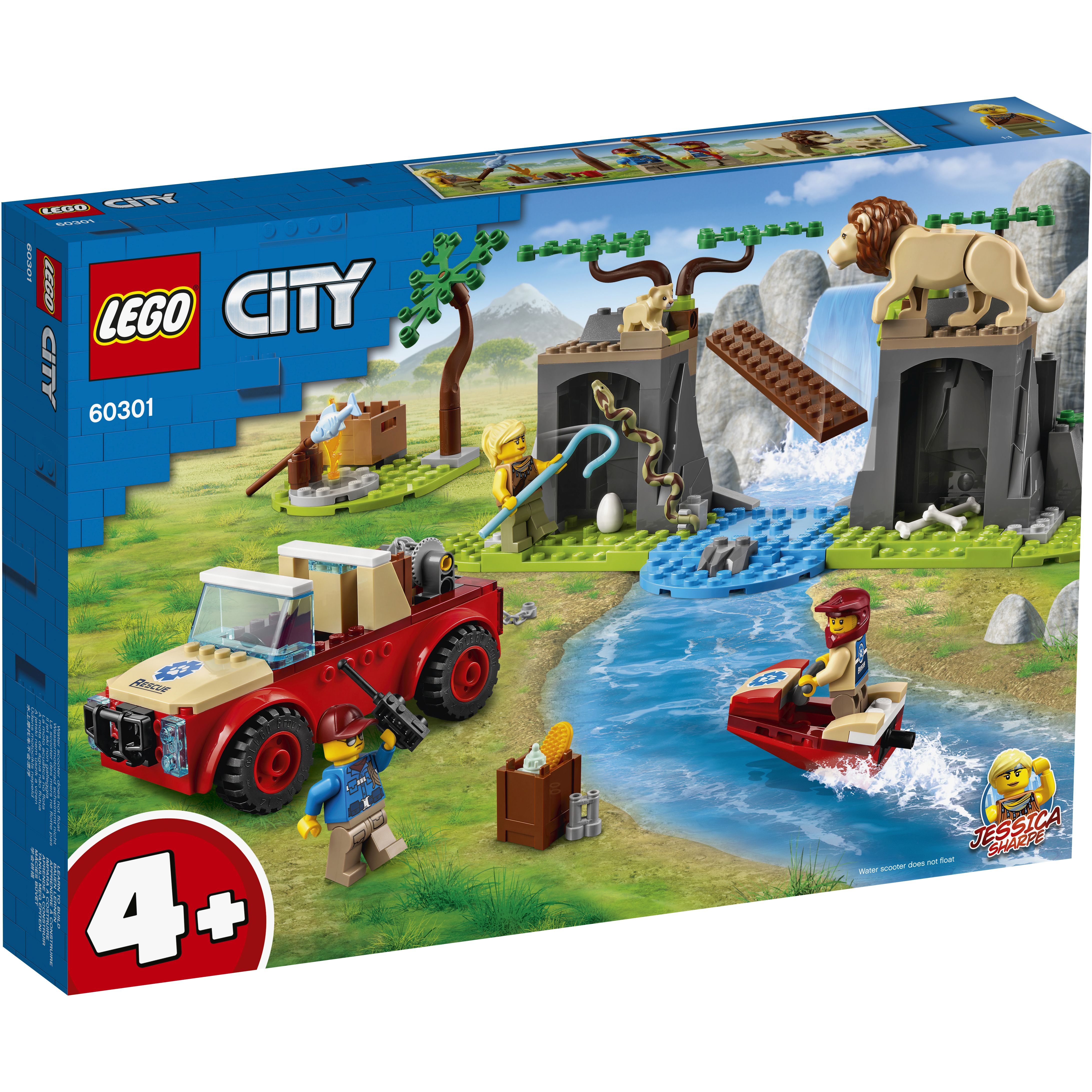 LEGO City 60301 Xe địa hình cứu hộ (157 chi tiết)