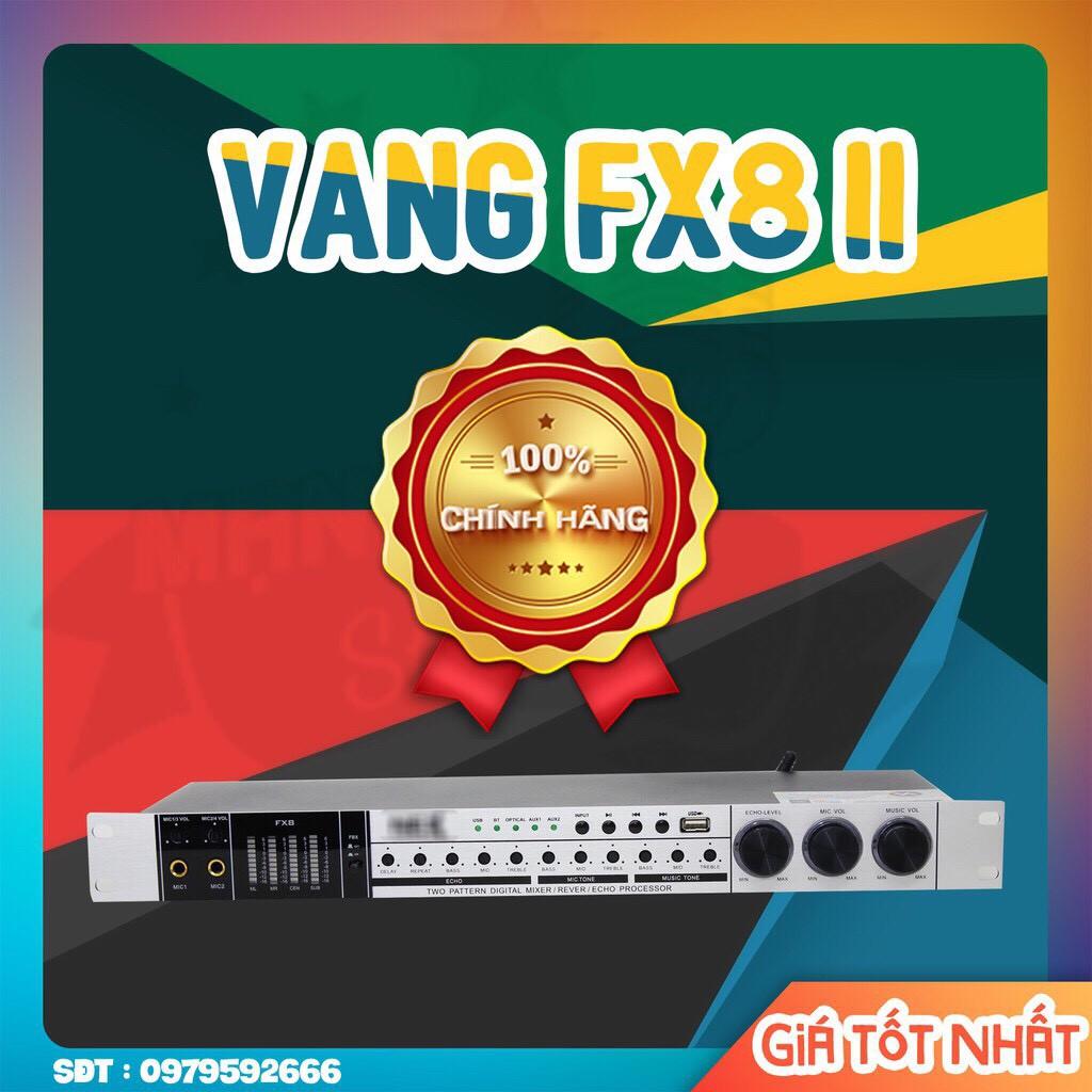 Vang cơ FX8 II - hỗ trợ dàn âm thanh karaoke gia đình, chống hú cực mạnh - cho ra âm thanh chân thực nhất