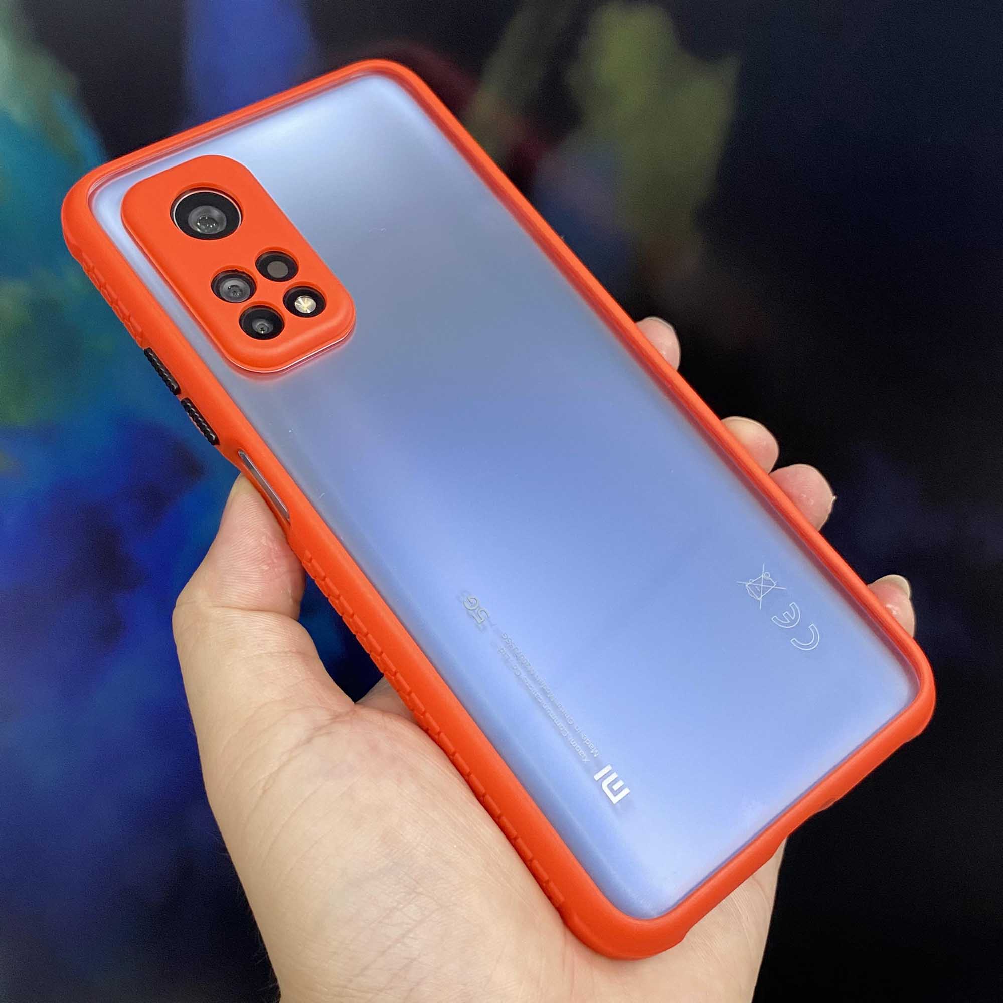 Ốp lưng cho Xiaomi Mi 10T Pro - Redmi K30S trong viền màu che camera 4 Gốc chống sốc