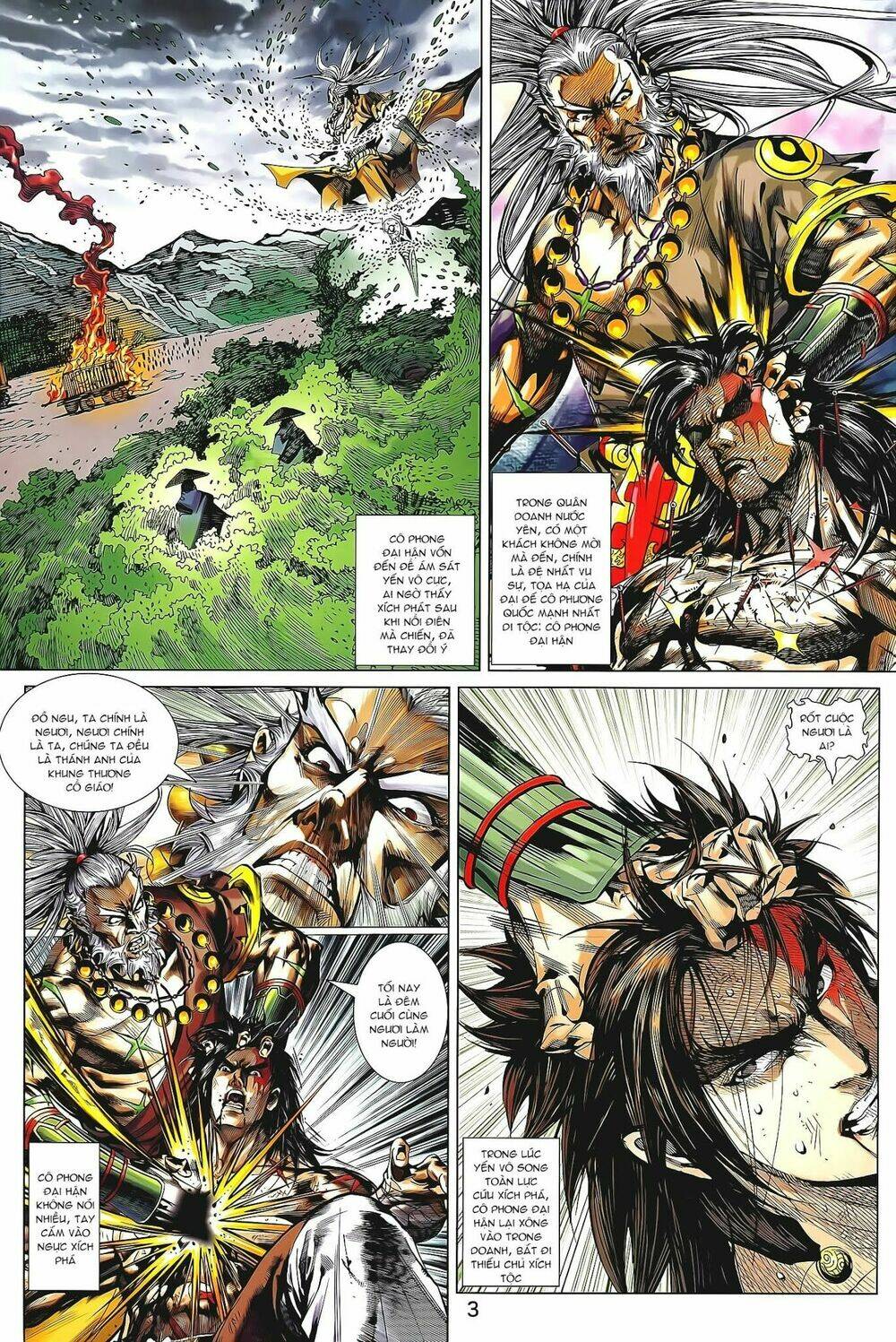 xuân thu mãnh sĩ chapter 10.1 3