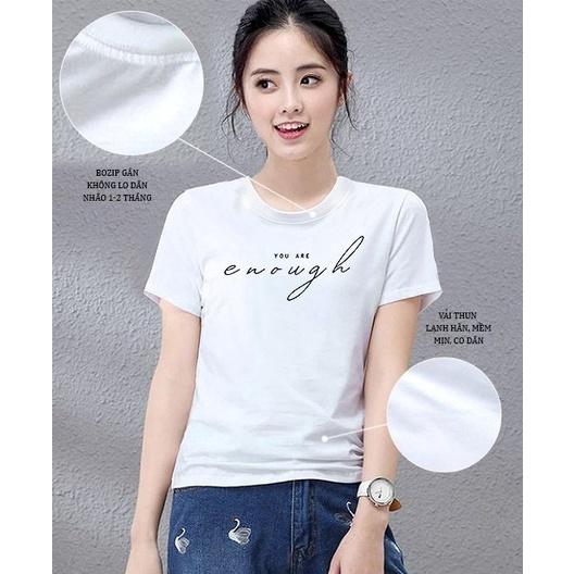 Áo Thun Nữ có BigSize, đủ size Từ S Đến 8XL, Áo Phông nữ cotton, Mặc Mịn Thoáng Mát-Thời Trang Waoo, Mẫu ATNN511