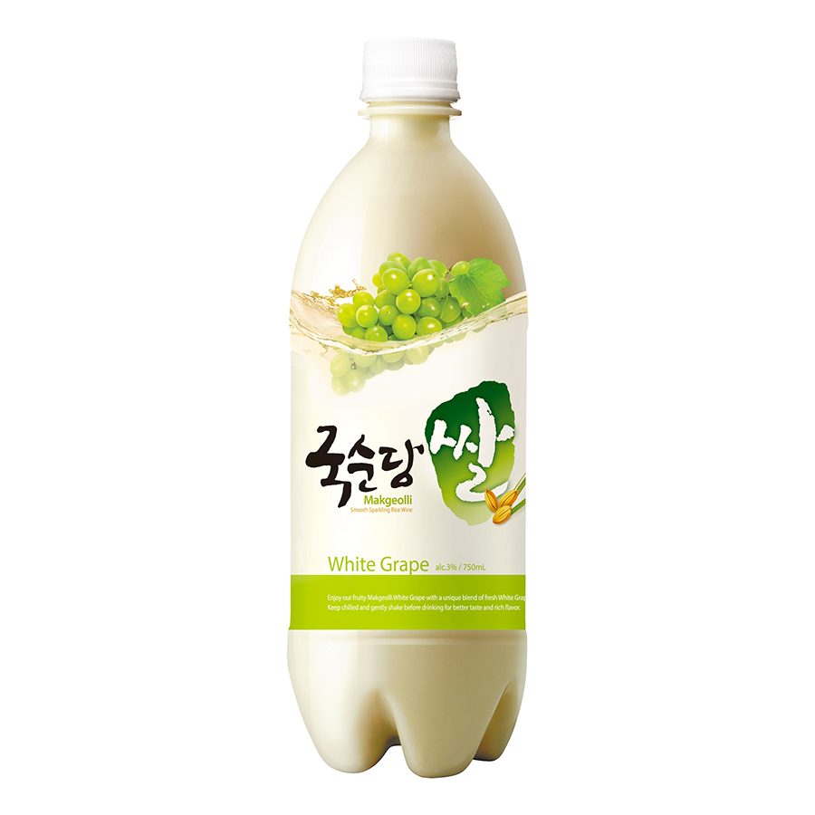 Nước Gạo Lên Men MAKGEOLLI Nho
