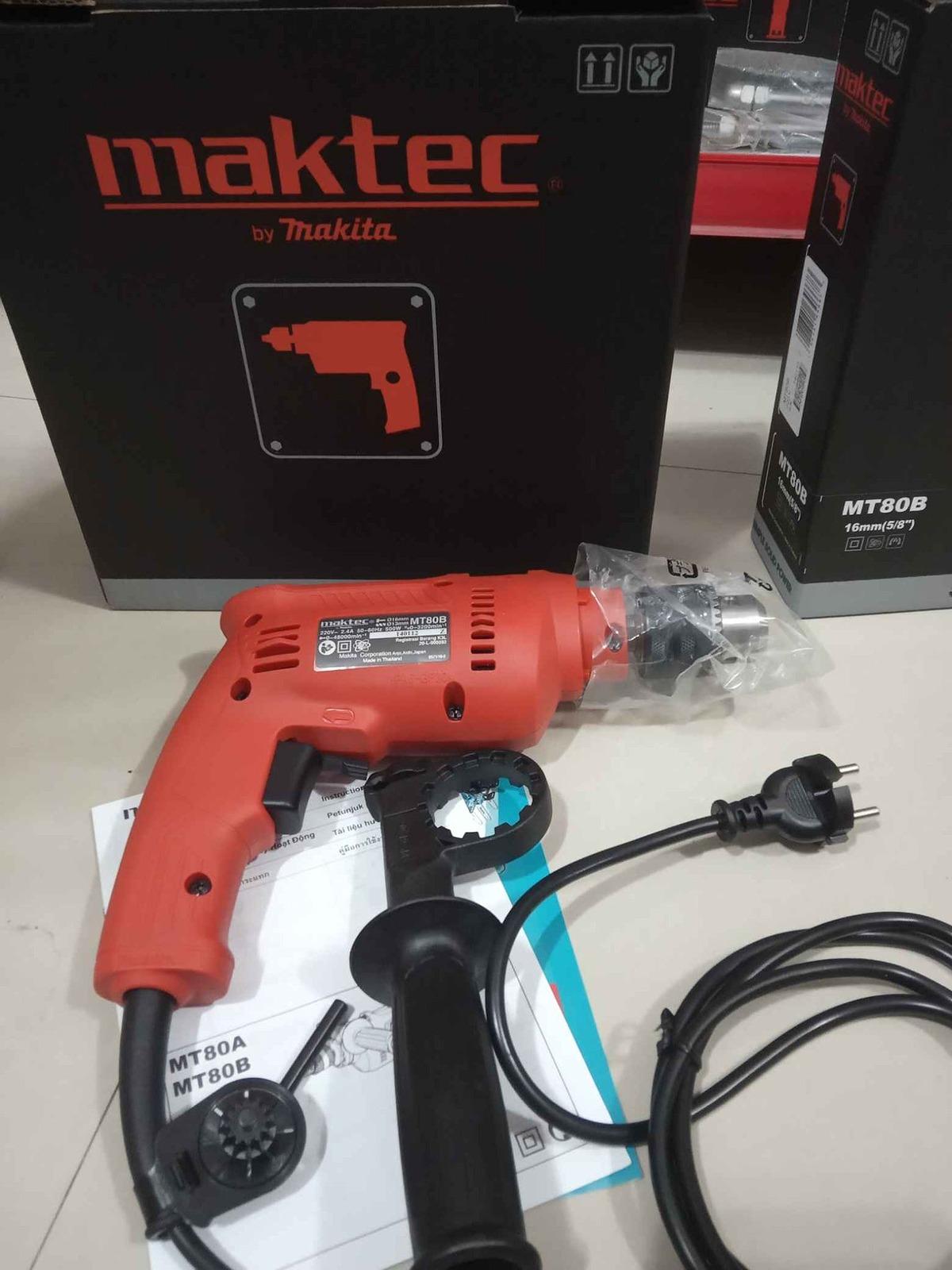 MÁY KHOAN BÚA 500W MAKITA MT80B - HÀNG CHÍNH HÃNG