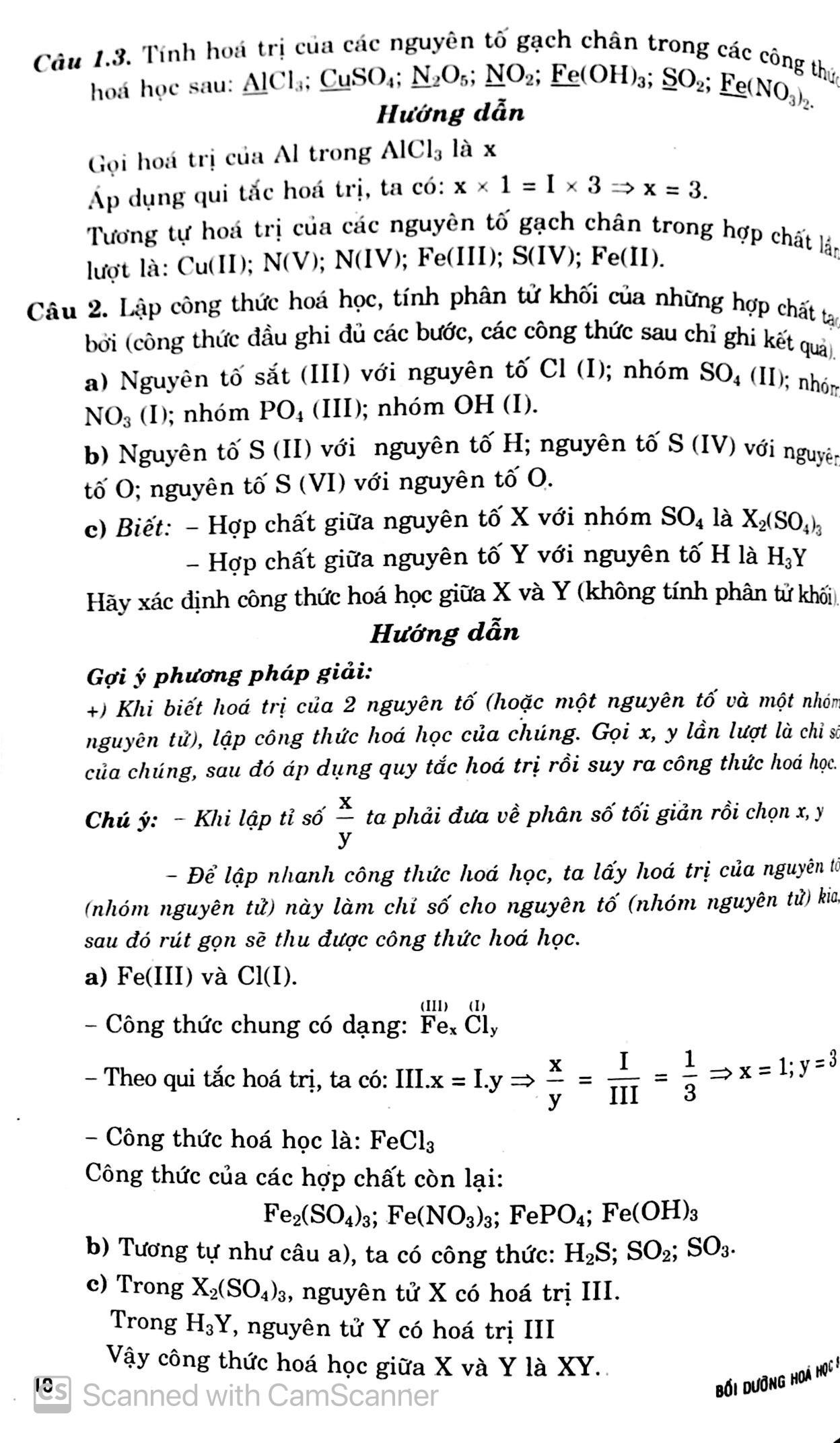 Bồi Dưỡng Hóa Học 8
