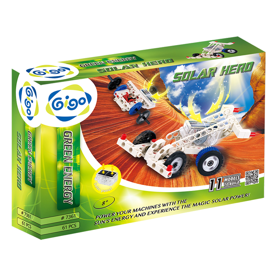 Ứng Dụng Điện Mặt Trời Mô Hình Năng Lượng Sạch Gigo Toys 7361
