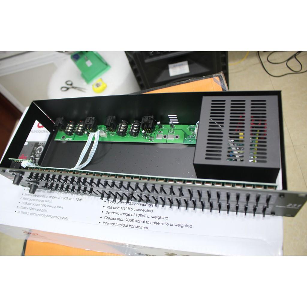 CTY MẠNH TIẾN Bộ lọc xì Equalizer DBX 231(Bảo Hành 12 Tháng)