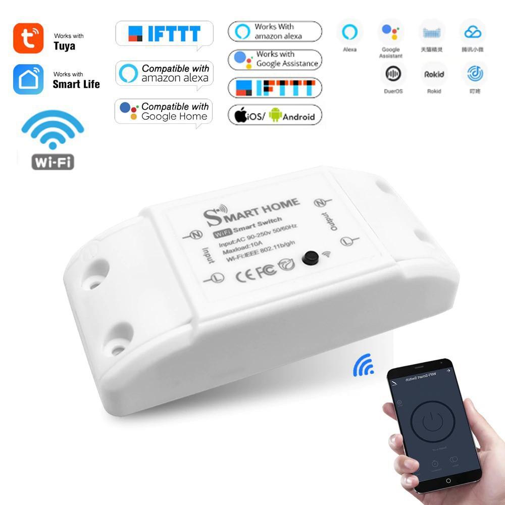 Công Tắc Thông Minh Điều Khiển Từ Xa Qua WIFI, 3G, 4G