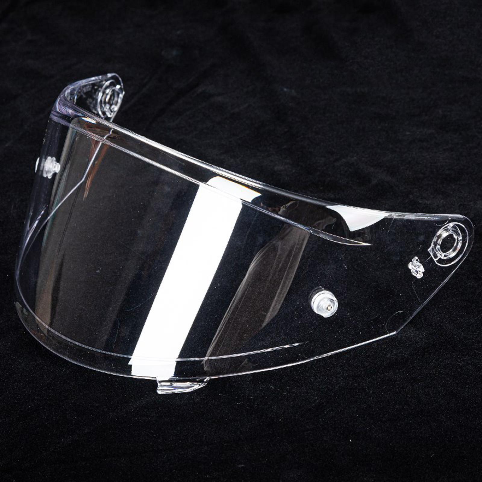 2Pcs Motorbike Helmet Lens Visor Shield Full Face AntiScratch for KYT NFR NX