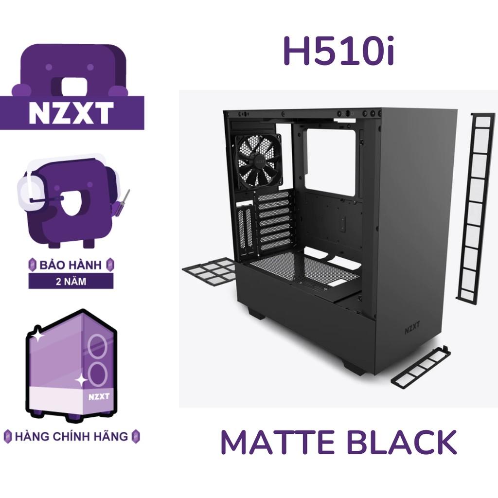 Vỏ Case Máy Tính NZXT H510i Màu Đen Sần - Hàng Chính Hãng