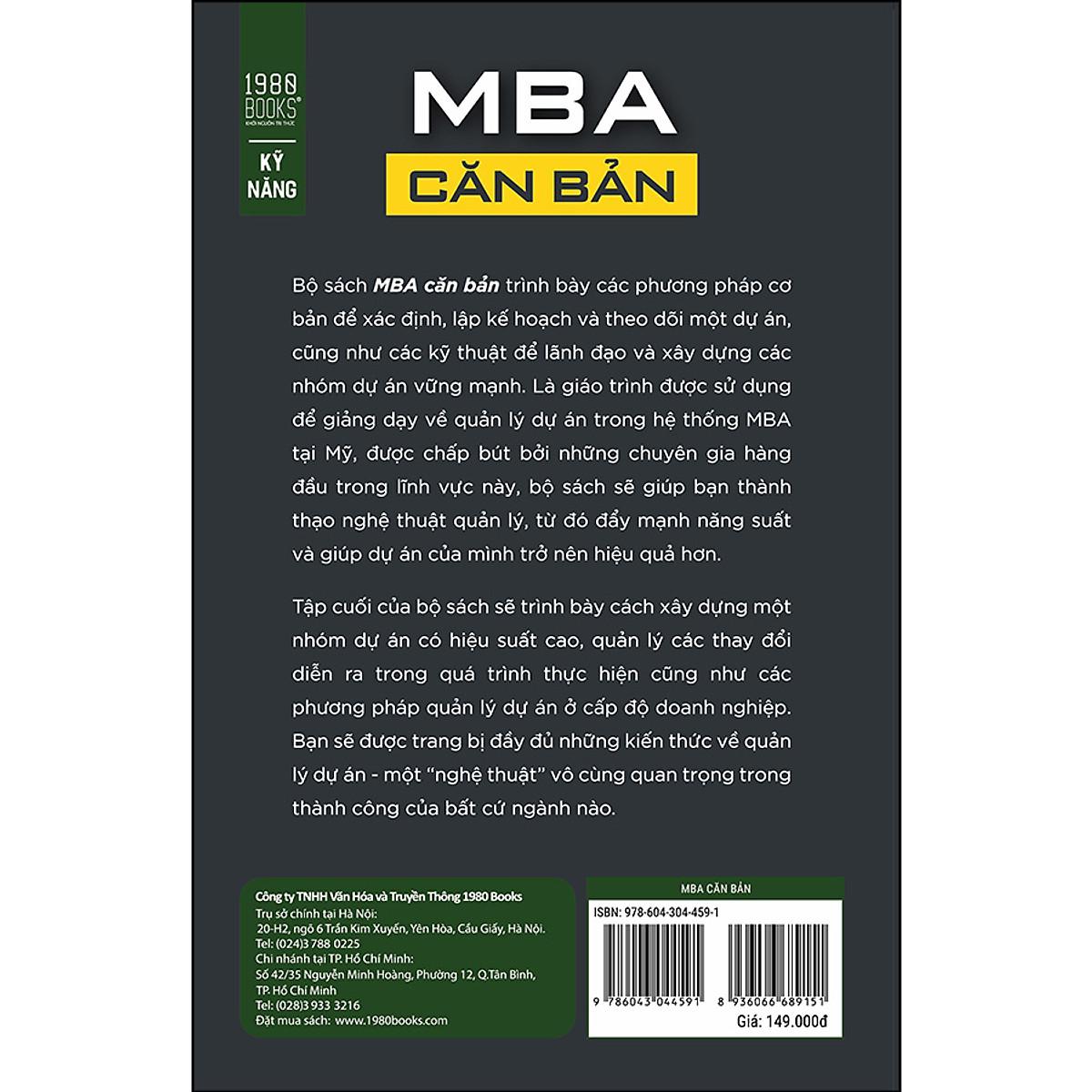 MBA Căn Bản Tập Cuối - Bản Quyền