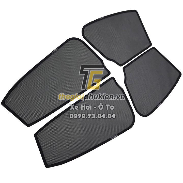 Bộ rèm che nắng Mazda 2 sedan 2016 - 2019 Hít nam châm