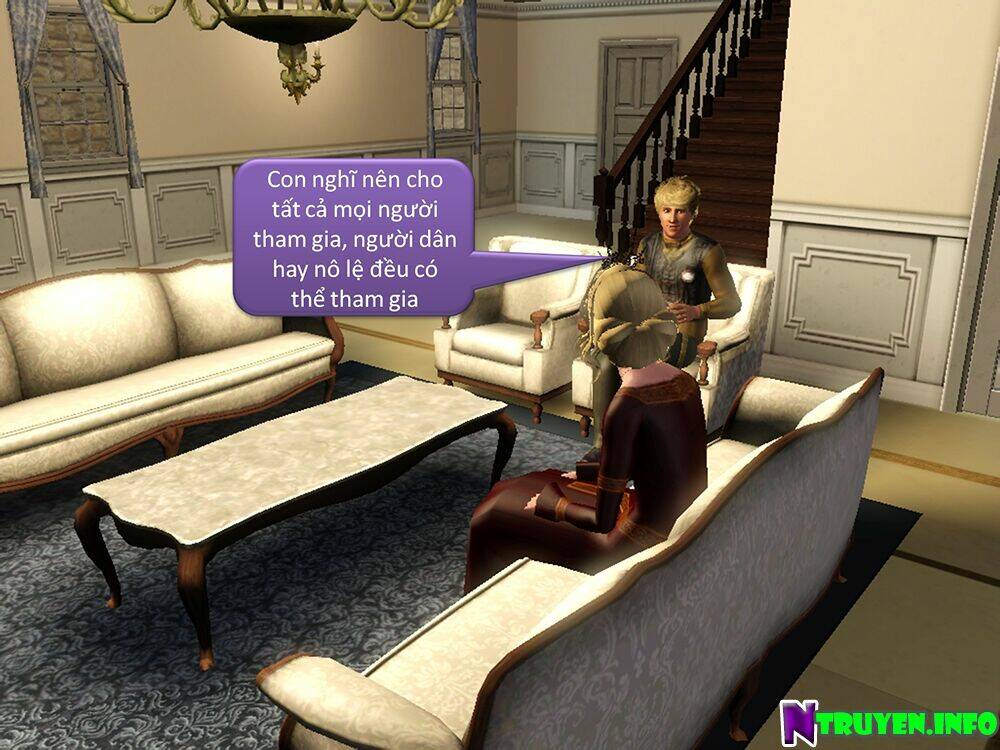 truyện sims - hoàng tử ơi ngươi ở đâu! chapter 4 7