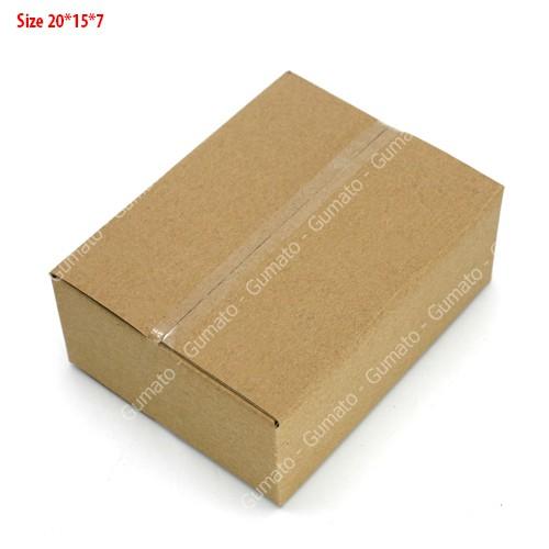 Hộp giấy P54 size 20x15x7 cm, thùng carton gói hàng Everest
