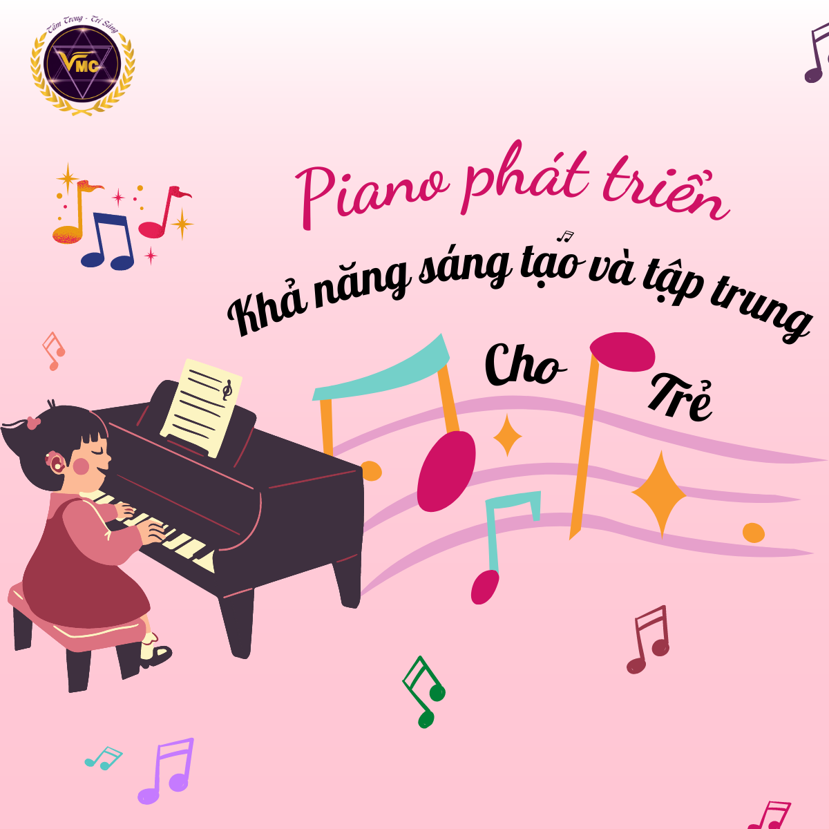 Khóa Học Video Online Piano Phát Triển Khả Năng Sáng Tạo Và Tập Trung Cho Trẻ - Trung Tâm Chăm Sóc Sức Khỏe VMC