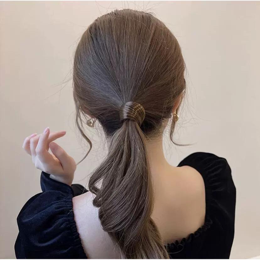 Dây cột tóc kiểu tóc đơn giản dành cho makeup cá nhân chuyên nghiệp - Hity Beauty