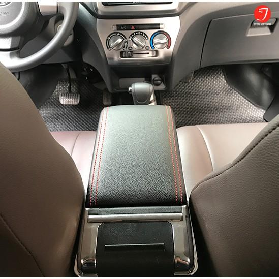 Hộp tỳ tay xe hơi cao cấp dành cho Mitsubishi Xpander cắm cốc không cần khoan vít-có cổng cắm USB.