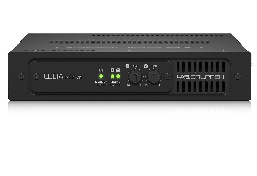 Amply Công Suất Labgruppen Lucia 240/1-70-240w 100/200v DSP USB for Win & Mac Lab.Gruppen- Hàng Chính Hãng