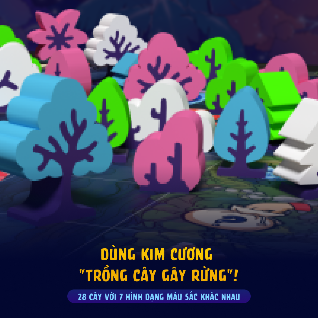 Board game Lớp Học Mật Ngữ - Khu Rừng Kim Cương - Board Game VN