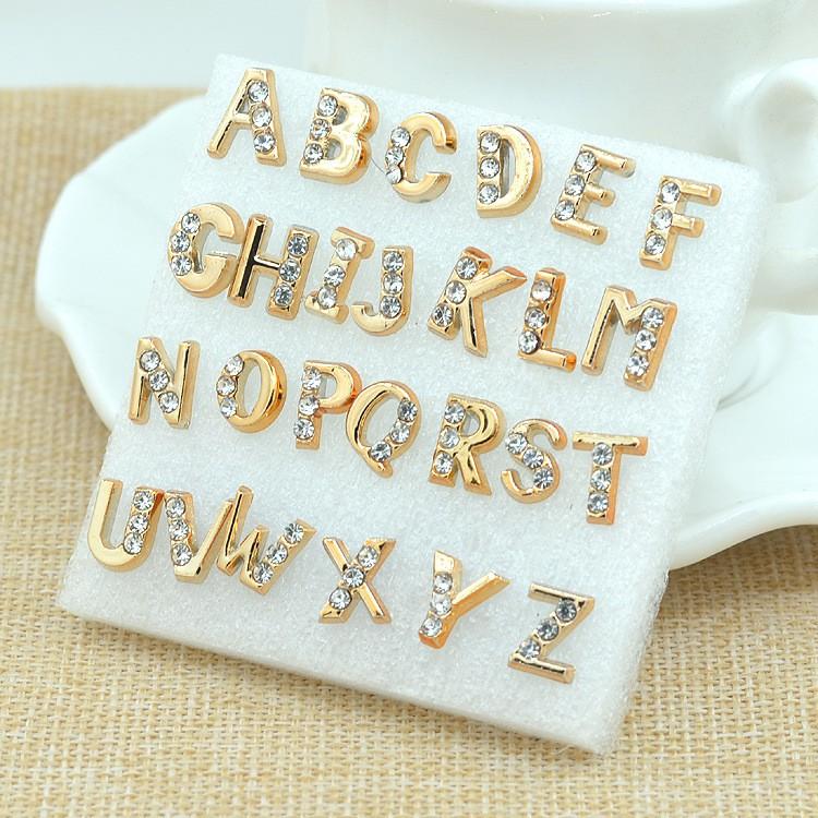 Set bông tai 26 chữ cái