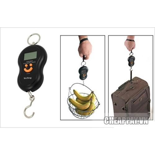 Cân Điện Tử Cầm Tay Mini Cân Xách Tay Hành Lý Du Lịch 50kg