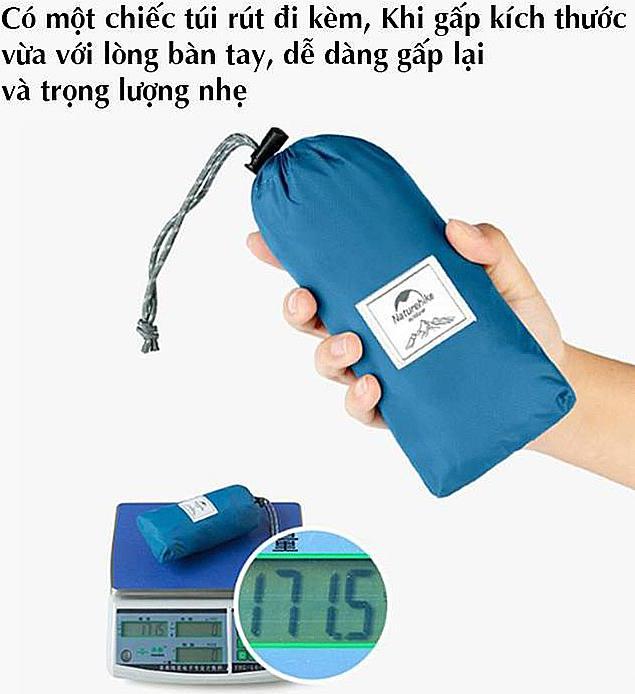 Ba lô du lịch gấp gọn thiết kế mới 25L - NH17A017-B