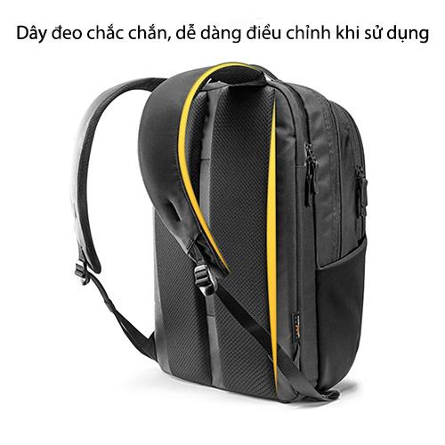 BALO TOMTOC PREMIUM URBAN BUSINESS CHO ULTRABOOK 13″14″15″16″ đáy đệm chống sốc và chống nước - HÀNG CHÍNH HÃNG