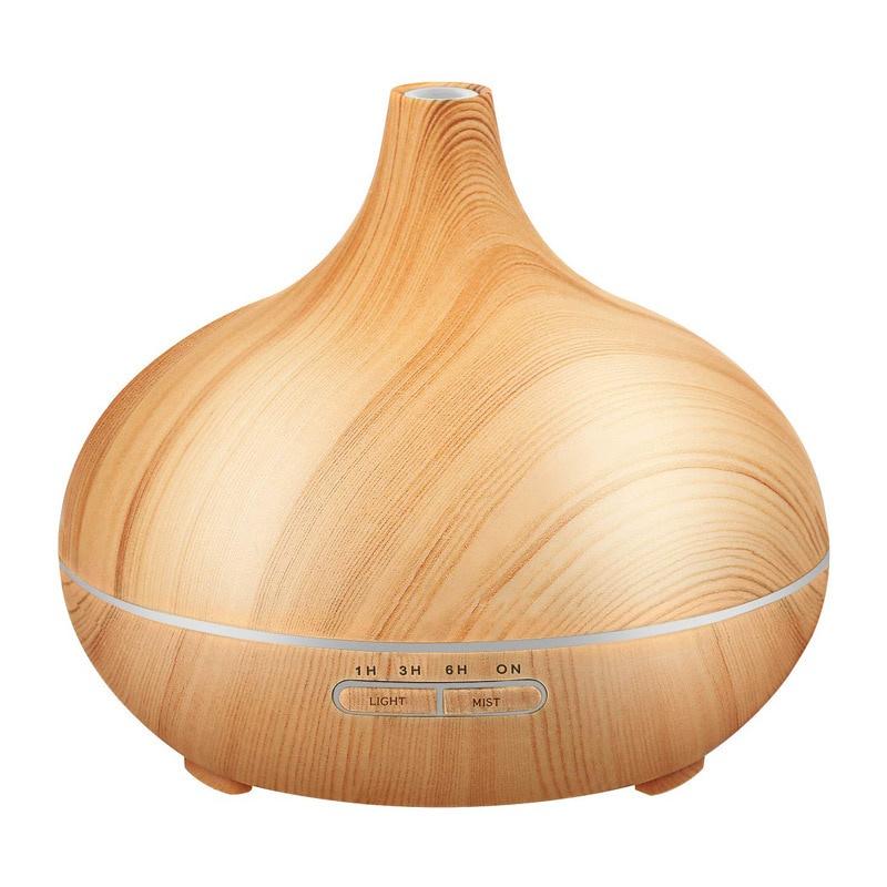 USB Air Humidifier Aroma Diffuser remote control 7 Colors Changing LED Lights cool mist maker Air Purifier for Home 400ML