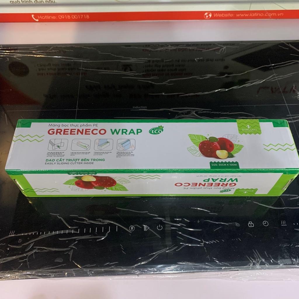 Cuộn màng bọc thực phẩm Green Eco size 30cm*100m