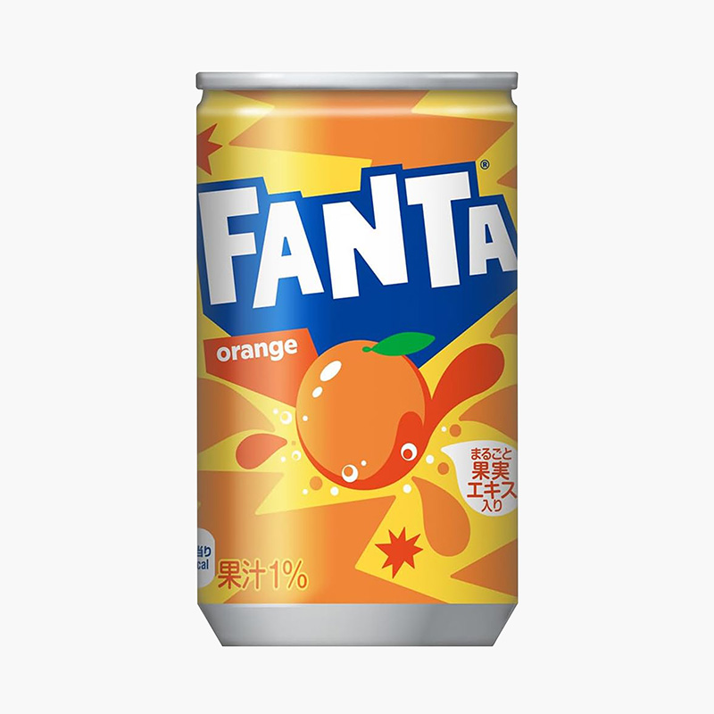 Thùng 30 lon Nước Giải Khát Có Ga Fanta Mini vị Cam 160mL